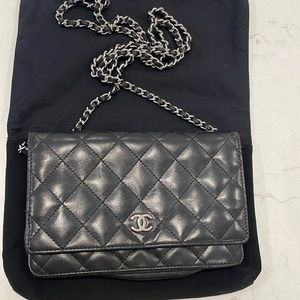 Authentic Chanel cross body bag